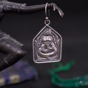 Boucles d’oreilles Cobra Argent Massif