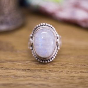 Bague Sahar Argent 925 et Pierre de Lune