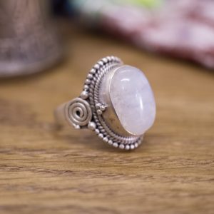 Bague Sahar Argent 925 et Pierre de Lune
