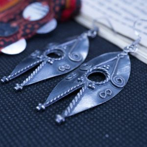 Boucles d'oreilles Boucliers Argent Massif