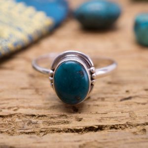 Bague Fine Koh Phi Phi Argent Turquoise
