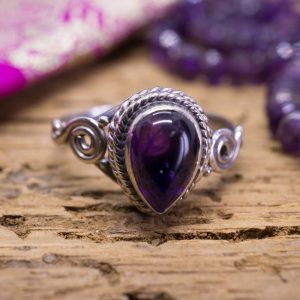 Bague Hayden Argent et Améthyste