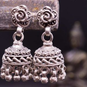 Boucles d'oreilles Kanphool Argent Massif